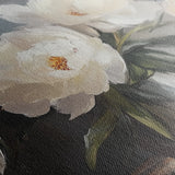 Floral 944 Canvas Art 18" x 24" / 45 x 60 cm / Black