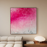 Abstract 946 Canvas Art 60 x 60 cm / Black