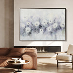 Floral 946 Canvas Art 18" x 24" / 45 x 60 cm / Black