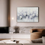 Floral 946 Canvas Art 18" x 24" / 45 x 60 cm / Black