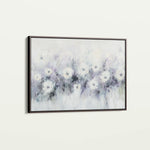 Floral 946 Canvas Art 18" x 24" / 45 x 60 cm / Black