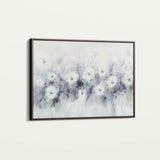 Floral 946 Canvas Art 18" x 24" / 45 x 60 cm / Black