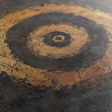 Abstract 948 Canvas Art 16" x 16" / 40 x 40 cm / Black