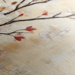 Floral 948 Canvas Art 60 x 40 cm / Black