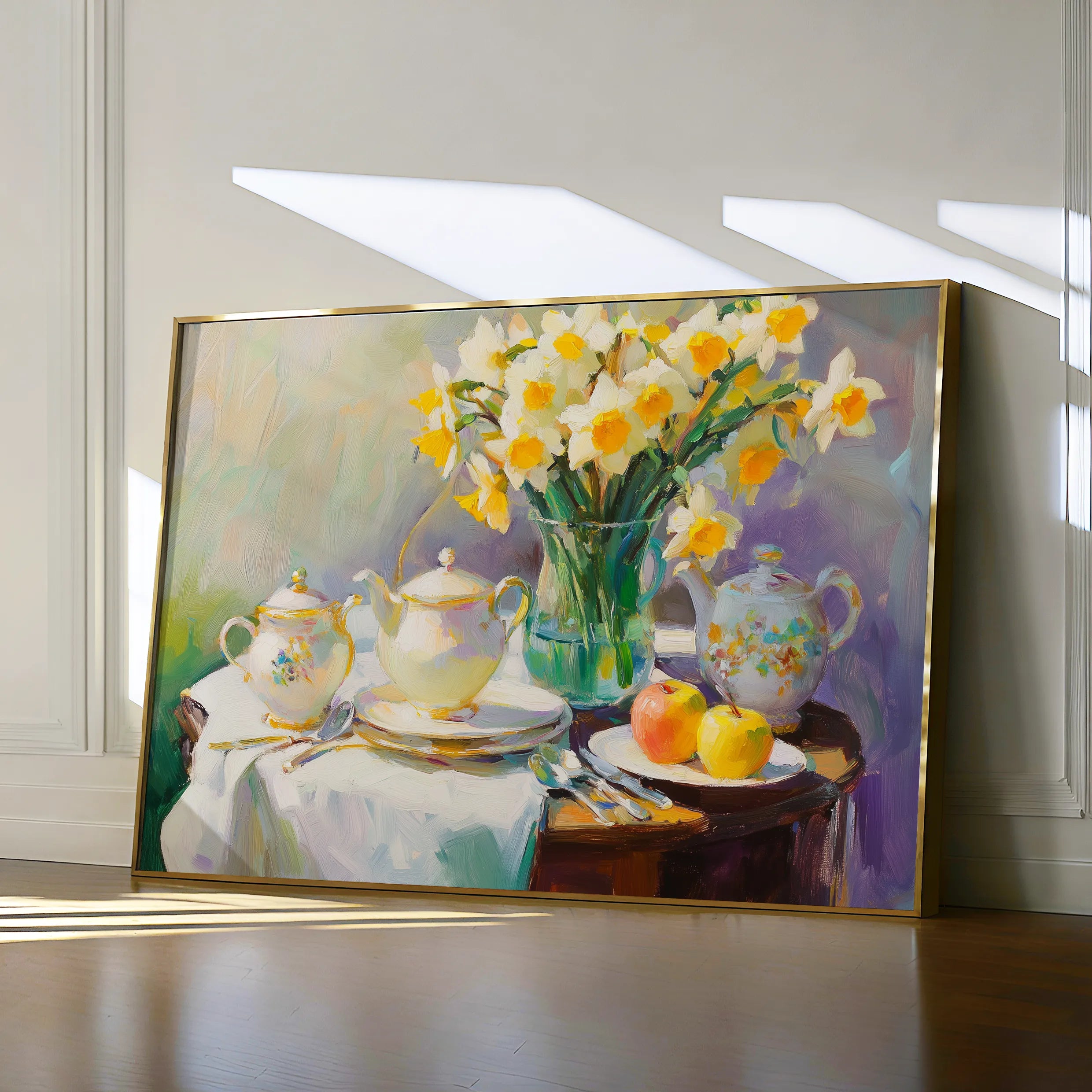 Floral 949 Canvas Art 18" x 24" / 45 x 60 cm / Black