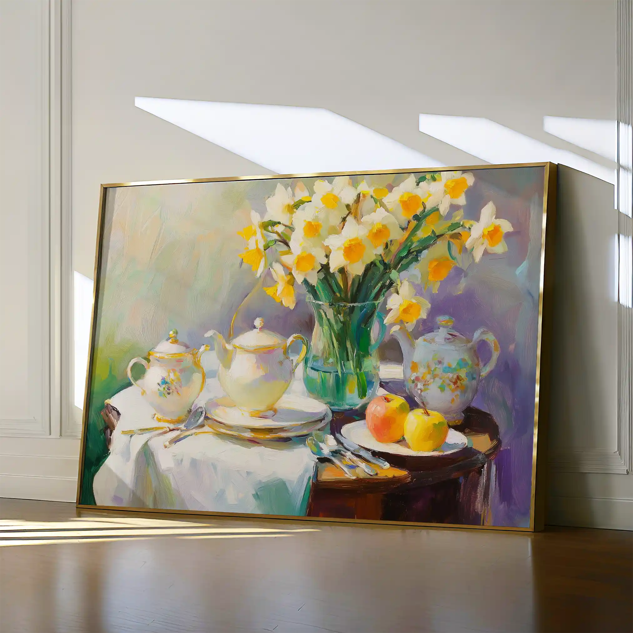 Floral 949 Canvas Art 60 x 40 cm / Black