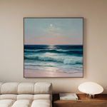 Abstract 951 Canvas Art 60 x 60 cm / Black