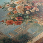 Floral 951 Canvas Art 18" x 24" / 45 x 60 cm / Black