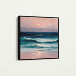 Abstract 952 Canvas Art 60 x 60 cm / Black