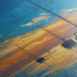 Abstract 953 Canvas Art 16" x 16" / 40 x 40 cm / Black