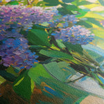 Floral 954 Canvas Art 18" x 24" / 45 x 60 cm / Black