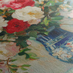 Floral 957 Canvas Art 18" x 24" / 45 x 60 cm / Black