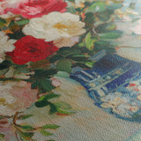 Floral 957 Canvas Art 18" x 24" / 45 x 60 cm / Black