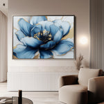 Floral 959 Canvas Art 18" x 24" / 45 x 60 cm / Black