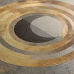 Abstract 960 Canvas Art 16" x 16" / 40 x 40 cm / Black