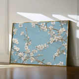 Floral 961 Canvas Art 18" x 24" / 45 x 60 cm / Black