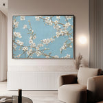 Floral 961 Canvas Art 18" x 24" / 45 x 60 cm / Black