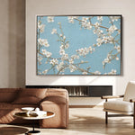 Floral 961 Canvas Art 18" x 24" / 45 x 60 cm / Black