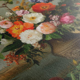 Floral 963 Canvas Art 18" x 24" / 45 x 60 cm / Black