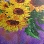 Floral 965 Canvas Art 18" x 24" / 45 x 60 cm / Black