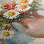 Floral 966 Canvas Art 18" x 24" / 45 x 60 cm / Black