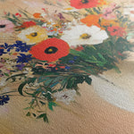 Floral 967 Canvas Art 18" x 24" / 45 x 60 cm / Black