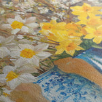 Floral 968 Canvas Art 18" x 24" / 45 x 60 cm / Black