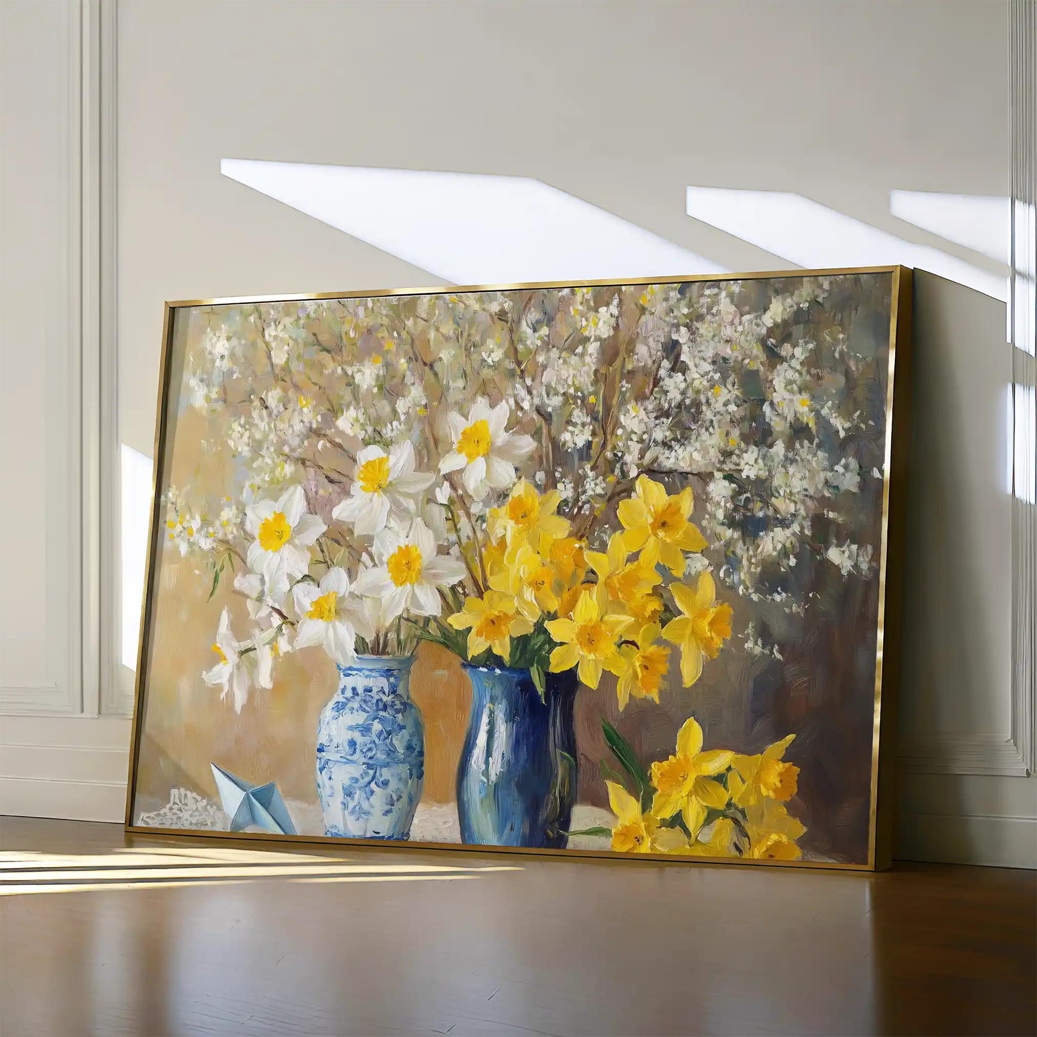 Floral 968 Canvas Art 60 x 40 cm / Black
