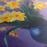 Floral 969 Canvas Art 18" x 24" / 45 x 60 cm / Black