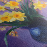 Floral 969 Canvas Art 18" x 24" / 45 x 60 cm / Black