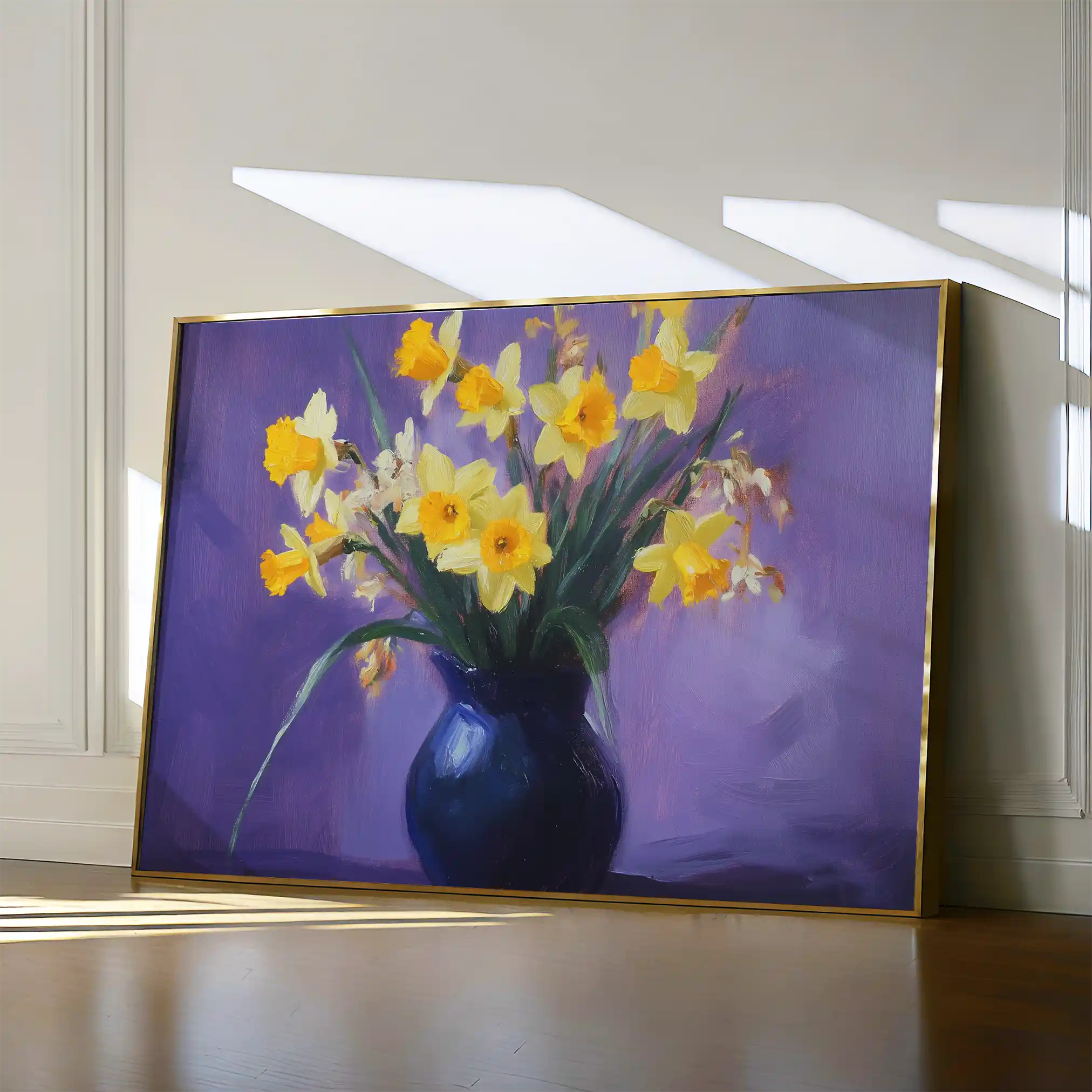 Floral 969 Canvas Art 60 x 40 cm / Black