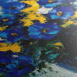 Floral 971 Canvas Art 18" x 24" / 45 x 60 cm / Black