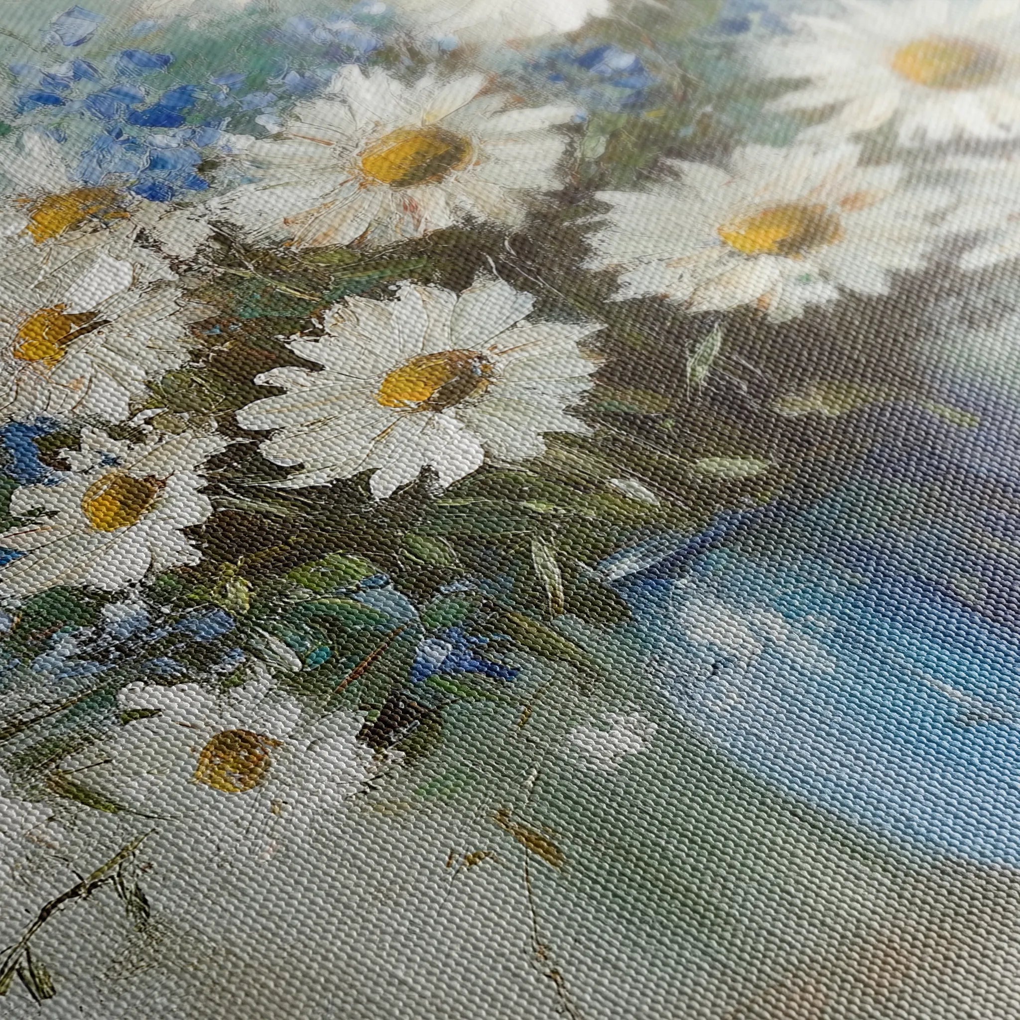 Floral 974 Canvas Art 18" x 24" / 45 x 60 cm / Black