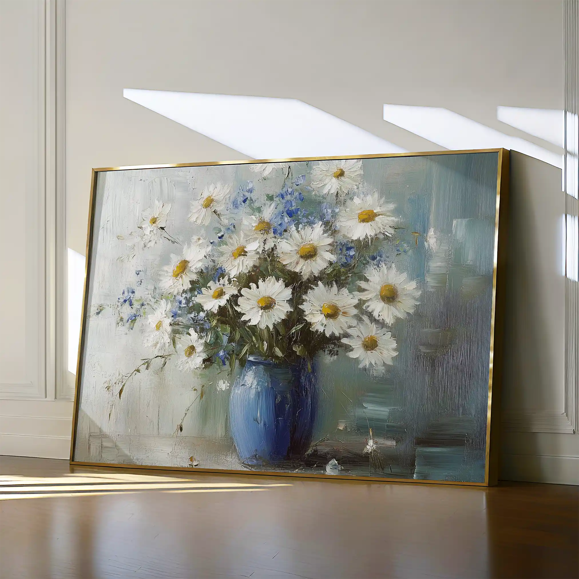 Floral 974 Canvas Art 60 x 40 cm / Black