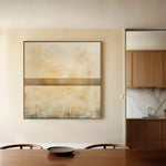 Abstract 978 Canvas Art 16" x 16" / 40 x 40 cm / Black