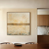 Abstract 978 Canvas Art 16" x 16" / 40 x 40 cm / Black