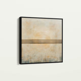 Abstract 978 Canvas Art 16" x 16" / 40 x 40 cm / Black