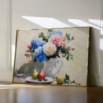 Floral 979 Canvas Art 18" x 24" / 45 x 60 cm / Black