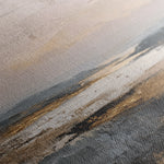 Abstract 980 Canvas Art 16" x 16" / 40 x 40 cm / Black