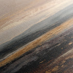 Abstract 981 Canvas Art 16" x 16" / 40 x 40 cm / Black
