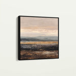 Abstract 981 Canvas Art 60 x 60 cm / Black