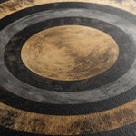 Abstract 984 Canvas Art 16" x 16" / 40 x 40 cm / Black