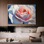 Floral 984 Canvas Art 18" x 24" / 45 x 60 cm / Black