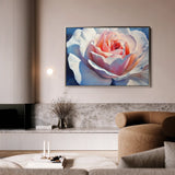 Floral 984 Canvas Art 18" x 24" / 45 x 60 cm / Black