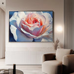 Floral 984 Canvas Art 60 x 40 cm / Black