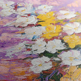 Floral 986 Canvas Art 18" x 24" / 45 x 60 cm / Black
