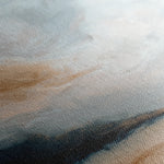 Abstract 988 Canvas Art 16" x 16" / 40 x 40 cm / Black