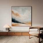 Abstract 988 Canvas Art 60 x 60 cm / Black