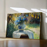 Floral 989 Canvas Art 18" x 24" / 45 x 60 cm / Black