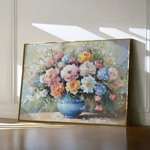 Floral 994 Canvas Art 60 x 40 cm / Black